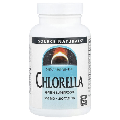 Source Naturals, Chlorella, 200 Tabletter