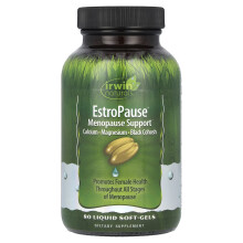 Irwin Naturals, EstroPause, Suporte à Menopausa, 80 Soft-Géis Líquidos