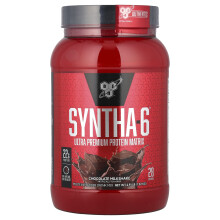 BSN, Syntha-6, Matriz de Proteína Ultra Premium, Chocolate Milkshake, 2.91 lb (1.32 kg)