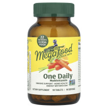 MegaFood, Jednodniowy Multivitamin, 90 Tabletek