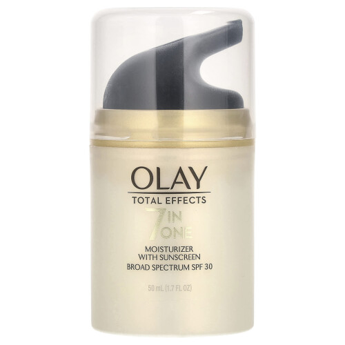 Olay Olay, Total Effects, 7-in-One Moisturizer με Αφρός Ηλίου, SPF 30, 1.7 fl oz (50 ml)