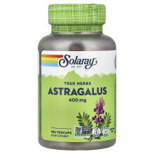Solaray, True Herbs, Astragalus, 400 mg, 180 VegCaps