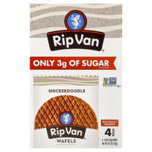 Rip Van Wafels, Snickerdoodle, 4 Balíky, 1.16 oz (33 g) Každý