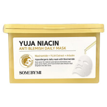 SOME BY MI, Yuja Niacin, Anti-Akkne-Tägliches Schönheitsmaske, 30 Masken, 12,51 fl oz (370 ml)