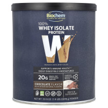 Biochem, 100% Whey-Isolat-Protein, Schokolade, 1,9 lbs (878 g)