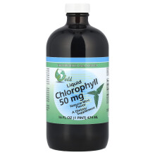 World Organic, Kapalná chlorofyl, Přírodní mátová, 16 fl oz (474 ml)