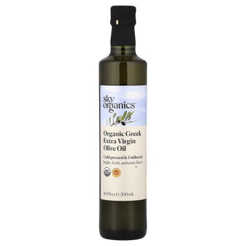 Sky Organics, Οργανικό Extra Virgin Ελαιόλαδο, 16 fl oz (500 ml)