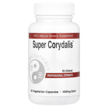 Balanceuticals Super Corydalis Professionelle Stärke, 500 mg, 60 pflanzliche Kapseln