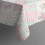 Toalha de mesa quadrada Pioneer Flower com estampa floral, 132 x 132 cm (52 x 52 polegadas) 5