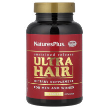 NaturesPlus, Ultra Haja, Férfiak & Nők, 90 Tabletták
