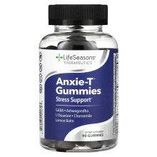 LifeSeasons, Anxie-T-Gummis, Stressunterstützung, 90 Gummis