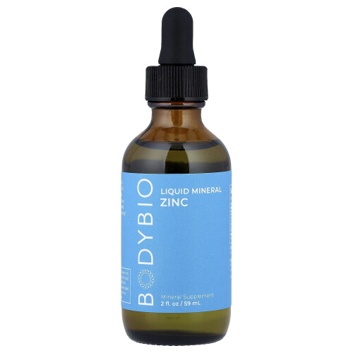 BodyBio, Zinco Liquido Minerale, 2 fl oz (59 ml)