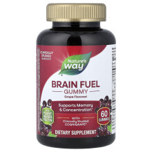 Nature's Way, Aivojen Voima Gummy, Grape, 60 Gummies