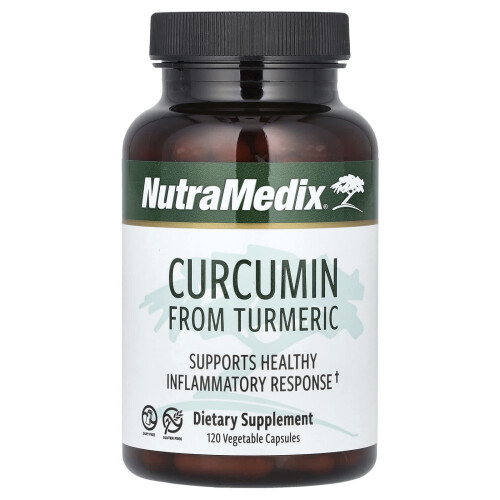 NutraMedix NutraMedix, Curcumin da Turmeric, 120 Capsule Vegetariane