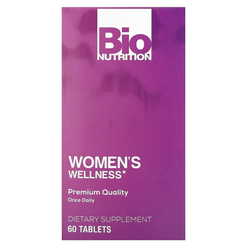 Bio Nutrition, Kvinders Velvære, 60 Tabletter