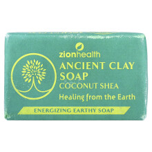 Zion Health, Ancient Clay Bar Seep, Coconutoi en Shea, 6 oz (170 g)