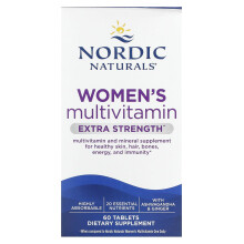 {Aisle K} Nordic Naturals | Women's Multivitamin Extra Strength | 1 x 60 tablets