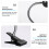Supporto per luci-US-Dimmerabile 42x10x6cm Argento 25W 8