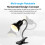 Supporto per luci-US-Dimmerabile 42x10x6cm Argento 25W 3