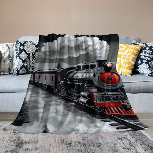 Flannel Throw Blanket Velvet Texture 3 Sizes 1