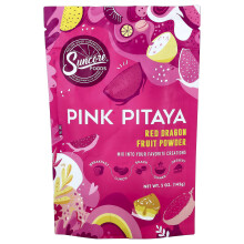 Suncore Foods, Pink Pitaya Supercolor Powder, Red Dragon Fruit, 5 oz (142 g)