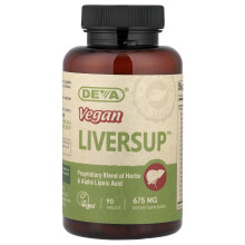 Deva, Vegan Liversup, 675 mg, 90 tabletták