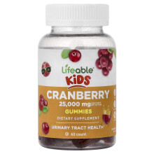 Lifeable, Kids, Cranberry Gummies, 60 Gummies
