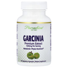 Paradise Herbs, Garcinia Extract, 60 Vegetarian Capsules
