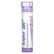 Boiron, Zwavel, 200 CK, Ongeveer 80 Pellets