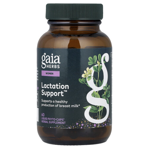 Gaia Herbs, Γυναίκες, Υποστήριξη Γάλακτος, 60 Λιακάσματος Φυτο-Φύλλα
