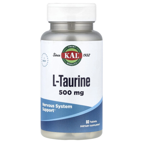 KAL, L-Taurina, 500 mg, 60 Comprimati