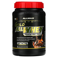 ALLMAX, Gold AllWhey, Premium Whey Protein, Chocolate, 2 lbs (907 g)