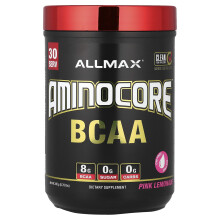 ALLMAX, AMINOCORE BCAA, Pink Lemonade, 0.69 lbs (315 g)