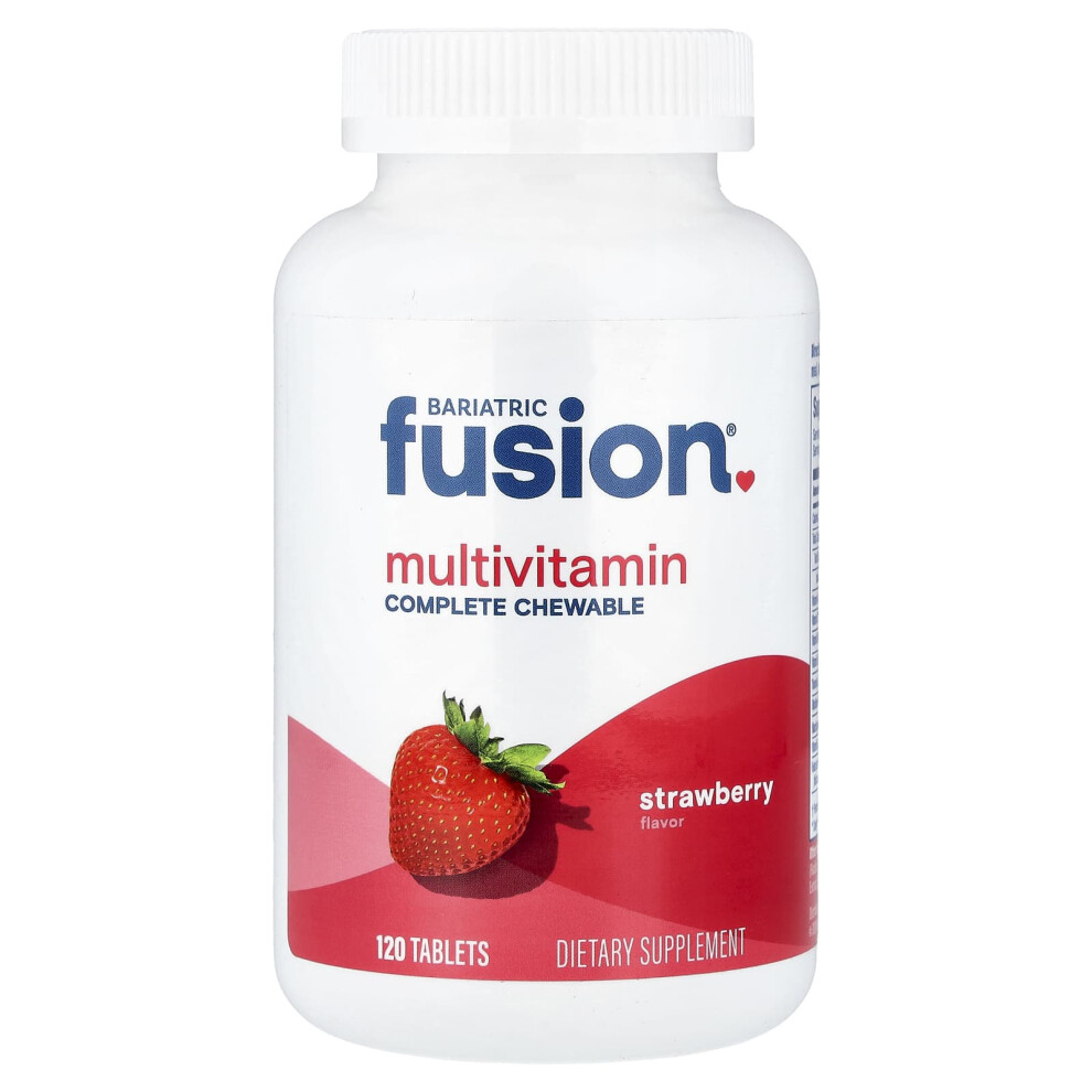 Bariatric Fusion , Multivitamin, Strawberry, 120 Tablets