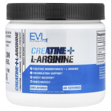 EVLution Nutrition, Κρεατίνη + L-Arginine, Αδιάβροχη, 7,05 oz (200 g)