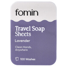 fomin, Reise-Seifenblätter, Lavendel, 100 Blätter