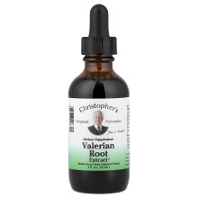 Christopher's Original Formulas, Estratto di Radice di Valeriana, 2 fl oz (59 ml)