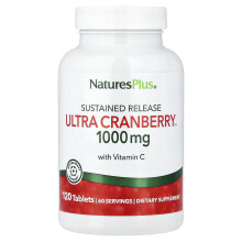 NaturesPlus, Sustained Release Ultra Cranberry, 1.000 mg, 120 Tabletten
