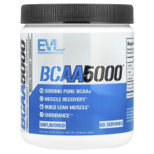EVLution Nutrition, BCAA5000, Unflavored, 10.58 oz (300 g)