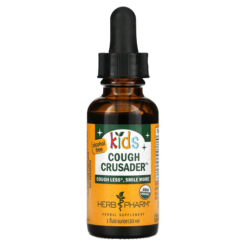 Herb Pharm, Copii, Crusaderul de Tuse, 1 fl oz (30 ml)
