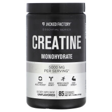 Jacked Factory, Essential Series, Creatine Monohydraat, Ongevoopt, 14,99 oz (425 g)