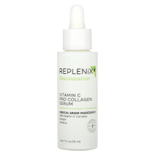 Replenix, Discordatie, Vitamin C Pro Collageen Serum, Parfumvrij, 1 fl oz (30 ml)