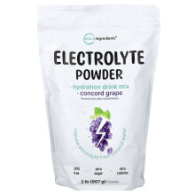 Micro Ingredients, Elektrolyt-Pulver, Concord Grape, 2 lb (907 g)
