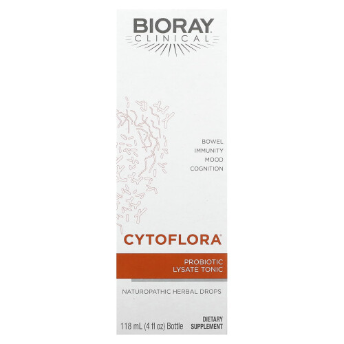 Bioray, CytoFlora, Προβιοτικό Λύση Τόνι, 4 fl oz (118 ml)