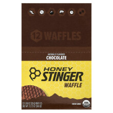 Honey Stinger, Energie Wafel, Chocolade, 12 Pack, 1,06 oz (30 g) Elk