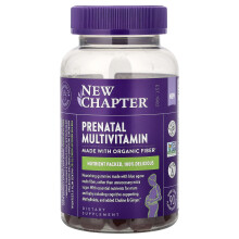 New Chapter, Multivitamínico Preñal, Berry Citrus, 90 Gominas con Sabor