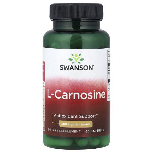 Swanson, L-Carnosin, 500 mg, 60 Kapseln
