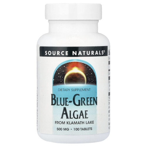 Source Naturals, Blaue-Gelbe Alge, 500 mg, 100 Tabletten