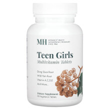 Michael's Health, Teen Girls Tabs, Multivitamin, 90 wegetariańskich Tabletek