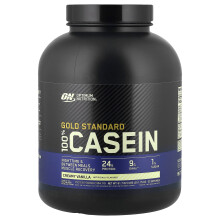 Optimum Nutrition, Gold Standard 100% Casein , Creamy Vanilla, 3.86 lb (1.75 kg)